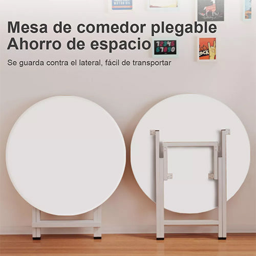 Mesa Plegable Al Aire Libre Portatil Camping Mesas De Pícnic 80cm