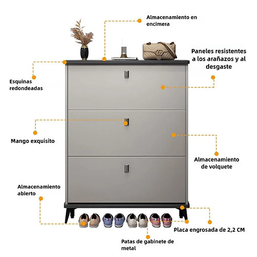 zapatero de madera maciza para la entrada,zapatero moderno blanco